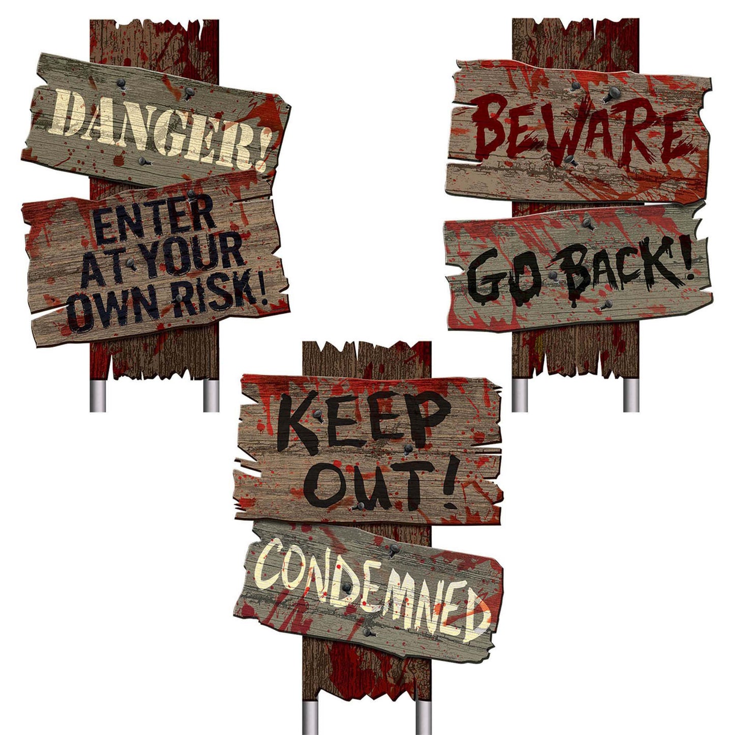 SIDEWALK CEMETERY SIGNS