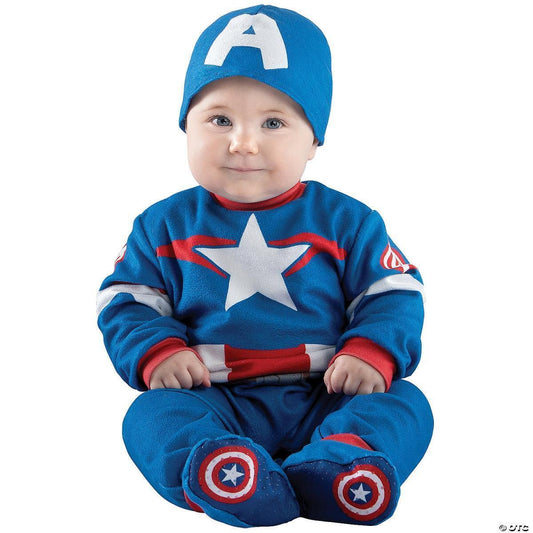 CAPTAIN AMERICA INFANT COSTUME 12-18M
