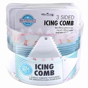 3 SIDED ICING COMB