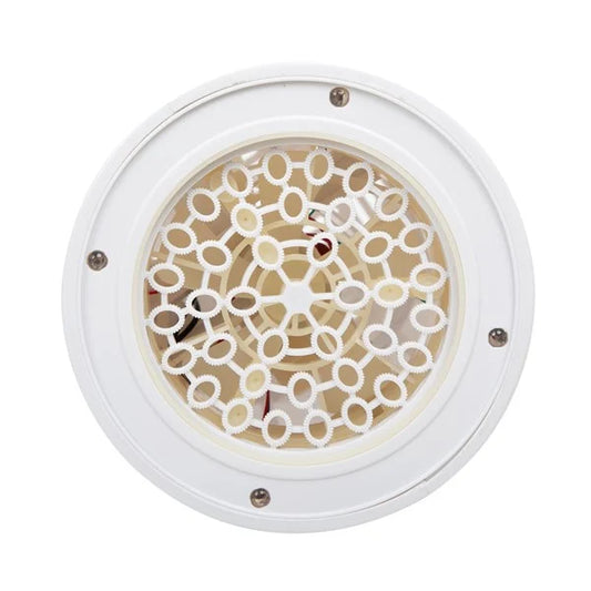 WHITE BUBBLE MACHINE W/CABLE