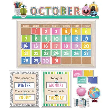 CALENDAR BULLETIN BOARD SET 118PC