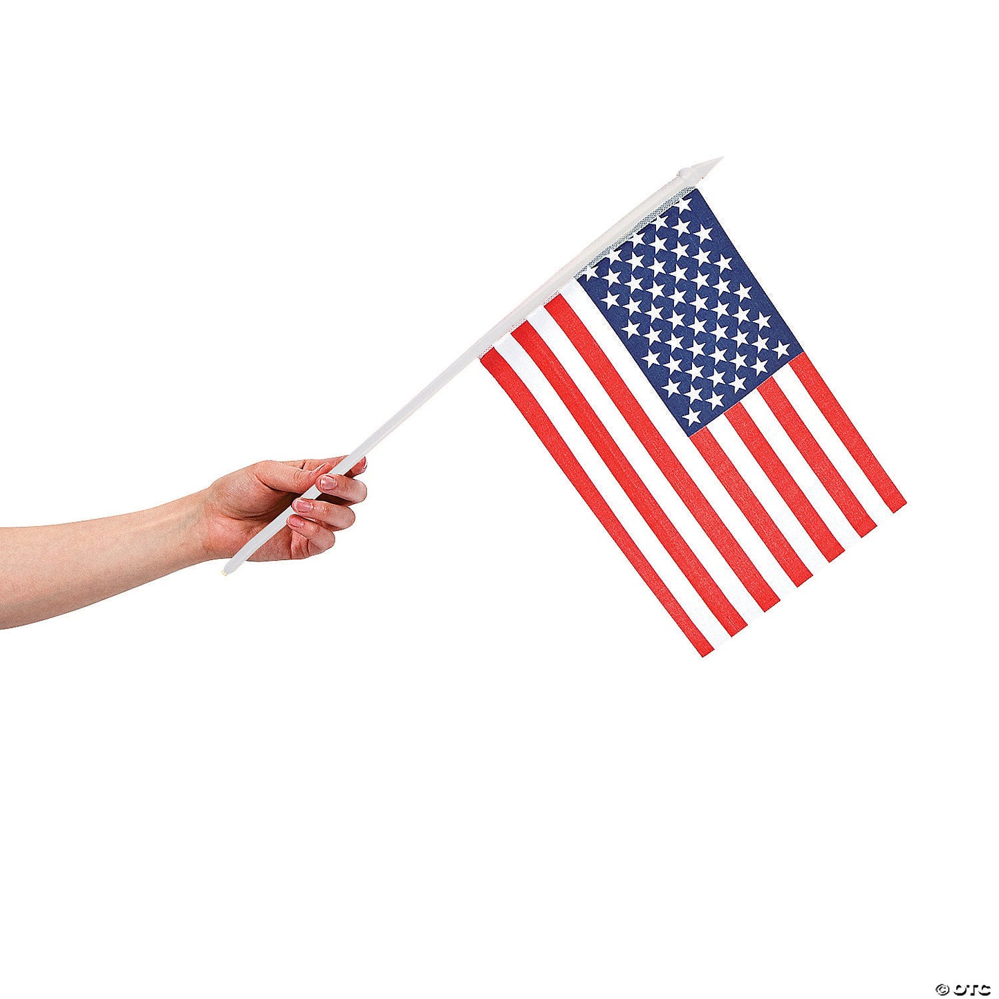 11.5" X 7.5"MEDIUM POLY AMERICAN FLAG