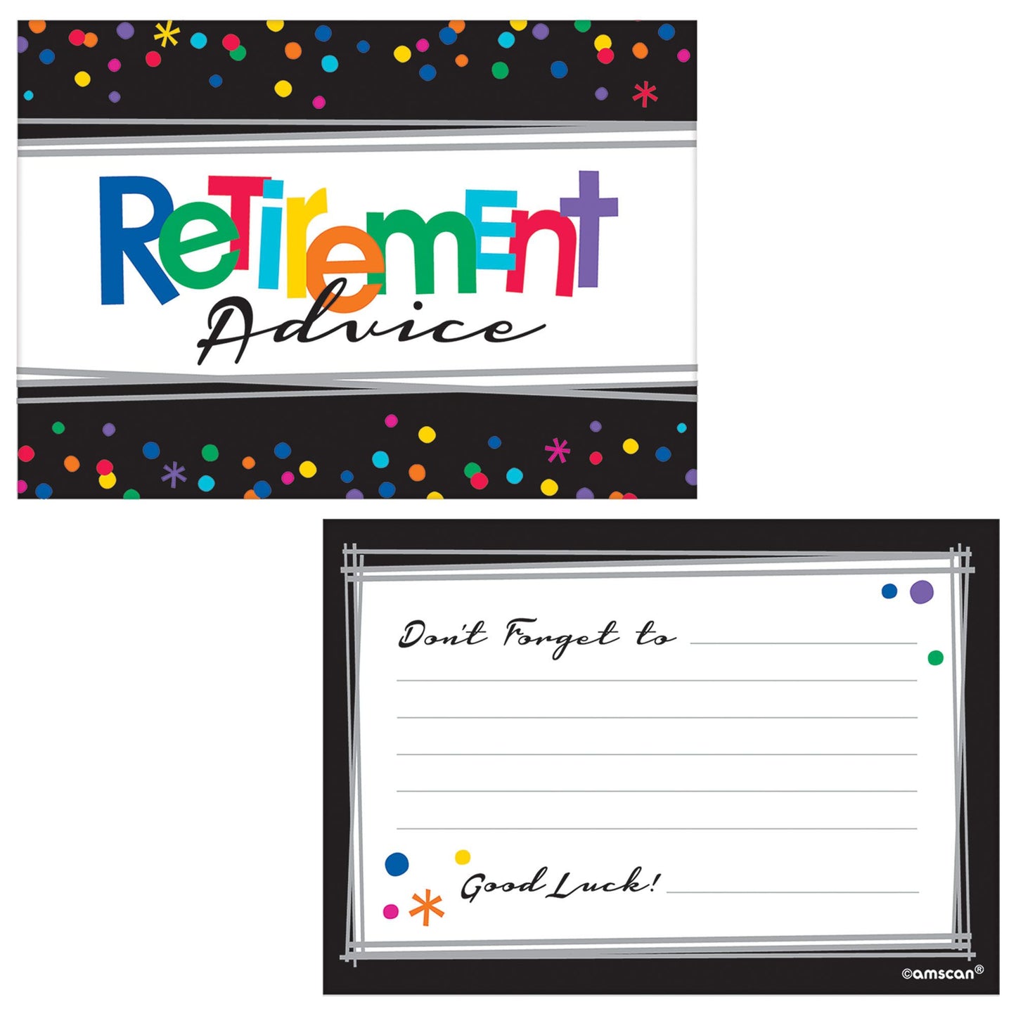 RETIREMENT ADVICE CARDS