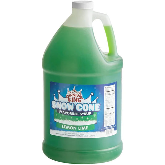 LEMON LIME SNOW CONE SYRUP 1GAL