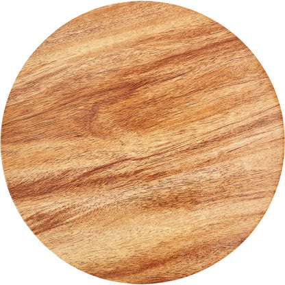10" ROUND REV MARBLE/WOOD CAKE CIRCLE