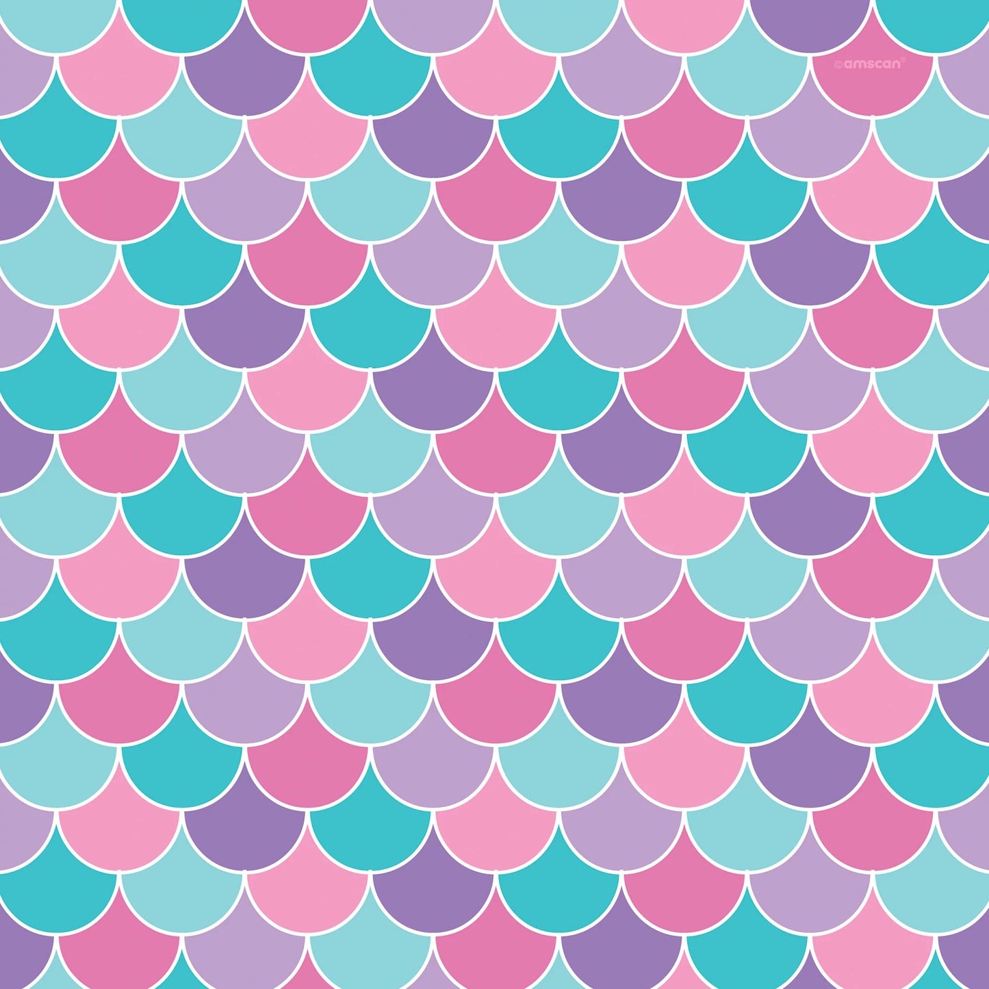 SHIMMERING MERMAID 5' GIFT WRAP