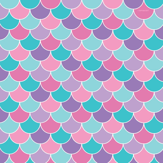 SHIMMERING MERMAID 5' GIFT WRAP