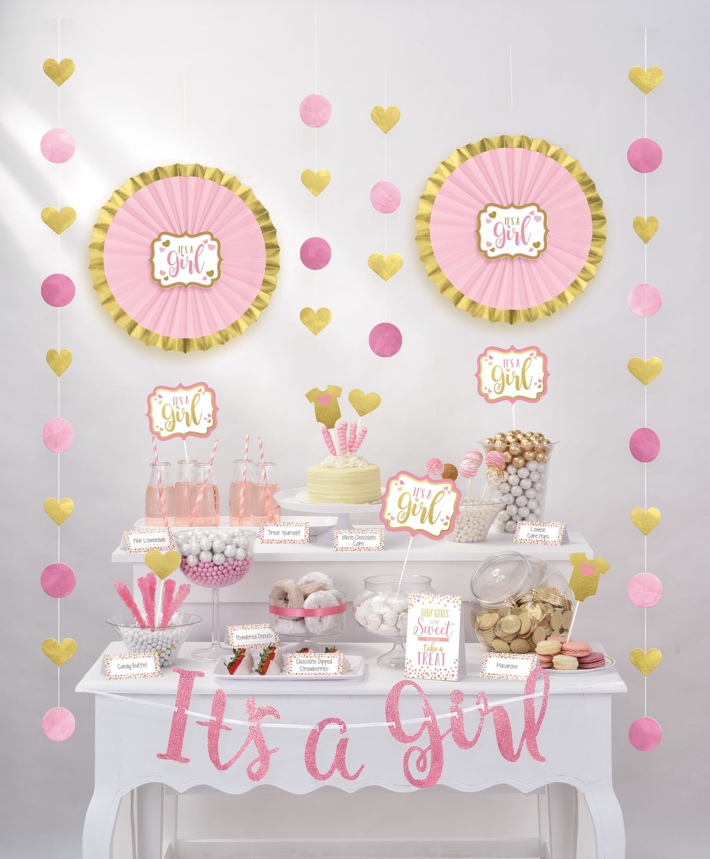 TREAT TABLE DECOR KIT PINK