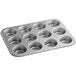 CHOICE 12CUP CARBON STEEL MUFFIN PAN