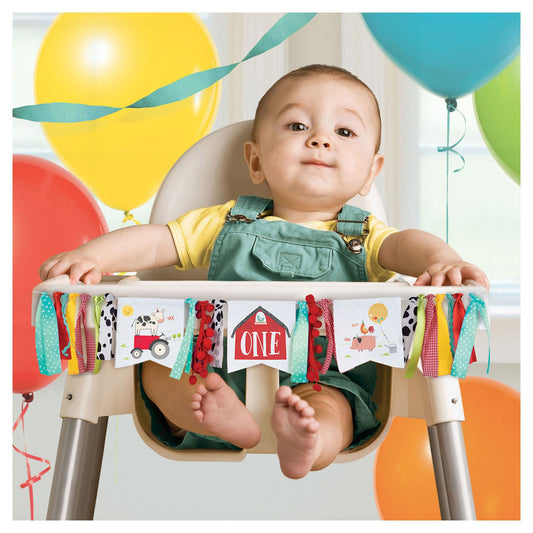 BARNYARD BDAY HIGH CHAIR DECOR