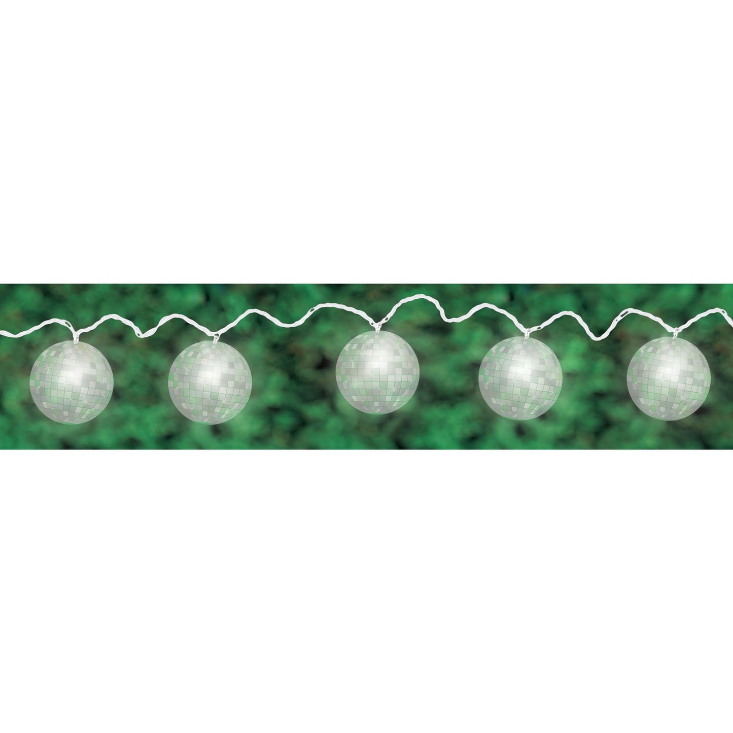GOOD VIBES DISCO BALL STRING LIGHTS