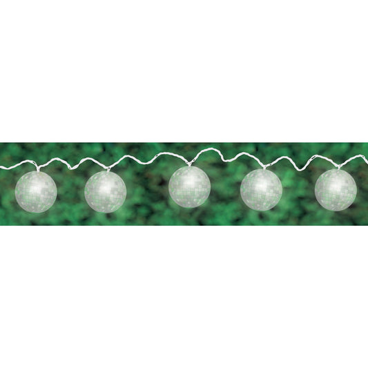 GOOD VIBES DISCO BALL STRING LIGHTS
