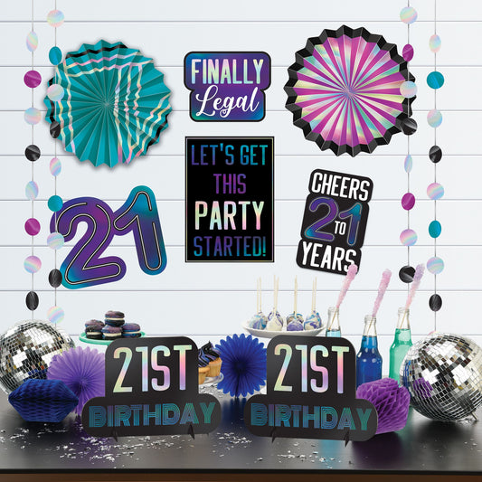 FINALLY 21 ROOM DECORATING KIT