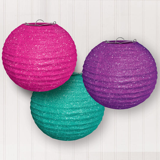 SPARKLE GLITTER LANTERNS
