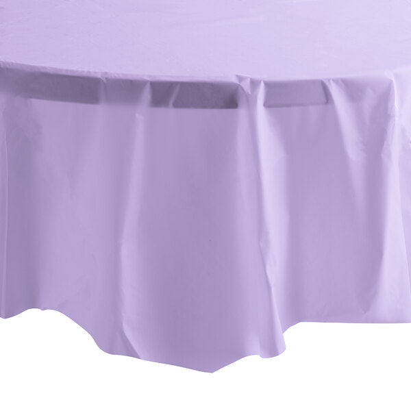 ROUND PLASTIC TC LAVENDER
