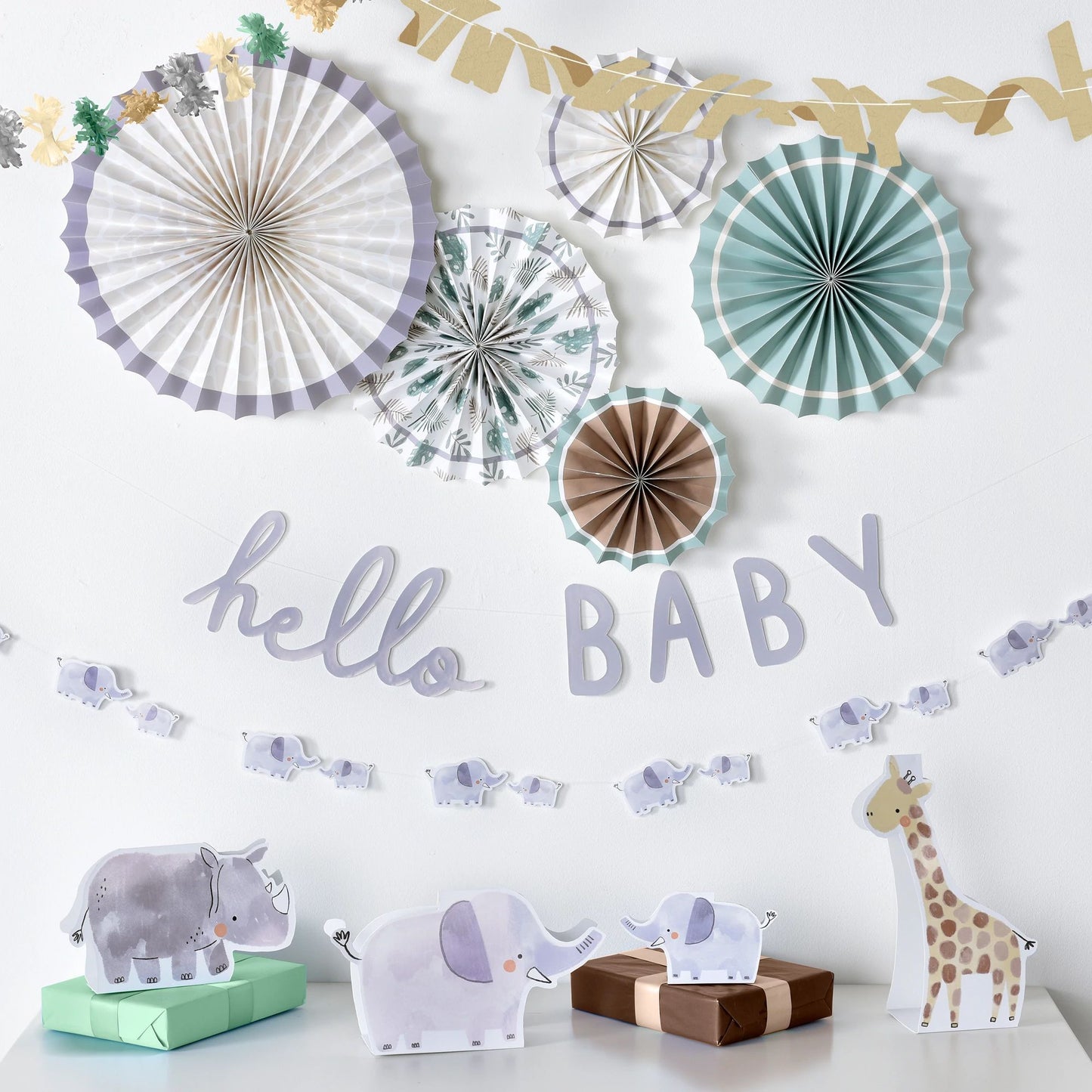 SOFT JUNGLE ROOM DECOR KIT