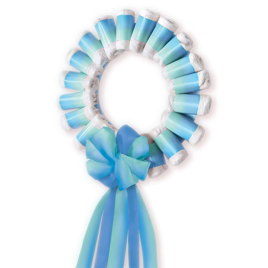 DIAPER WREATH KIT - BOY