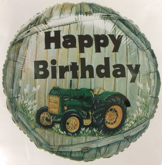 ANTIQUE TRACTOR HBD 18" MYLAR