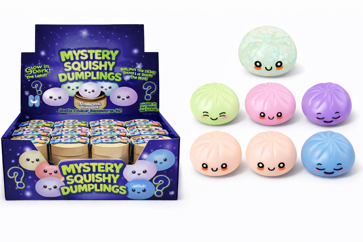 SQUISHY MYSTERY DUMPLING GLOW IN THE DARK
