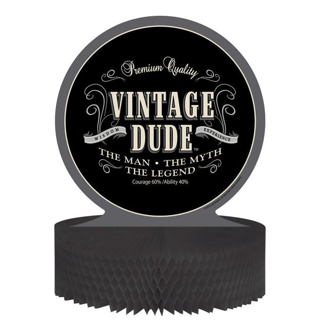 VINTAGE DUDE CENTERPIECE