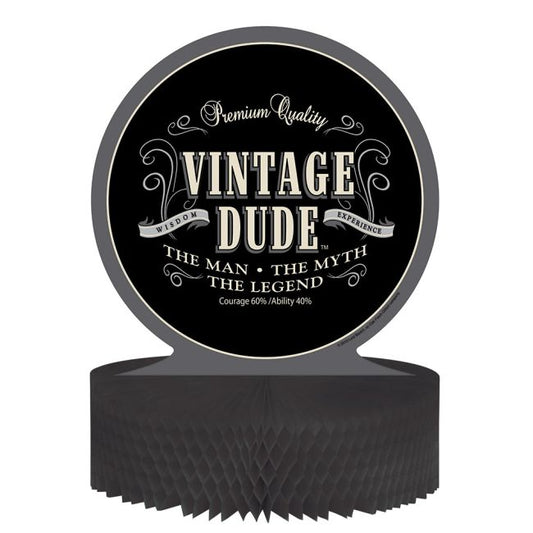 VINTAGE DUDE CENTERPIECE