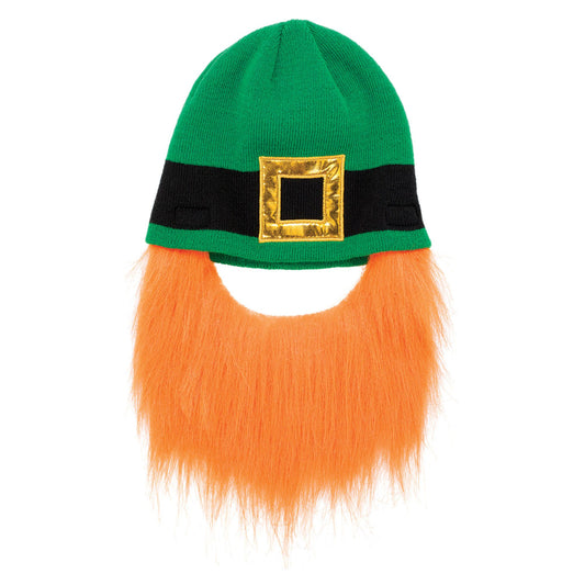 BEANIE W/ BEARD ST. PATS