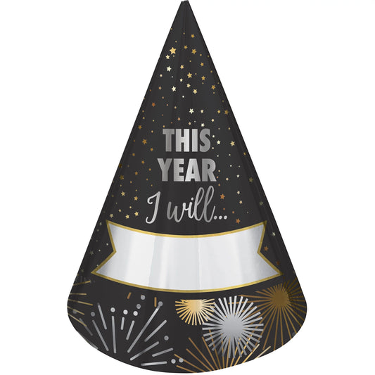 RSLTN FILL 8CT CONE HATS