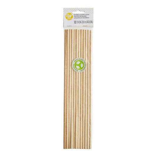 BAMBOO DOWEL RODS 12PK