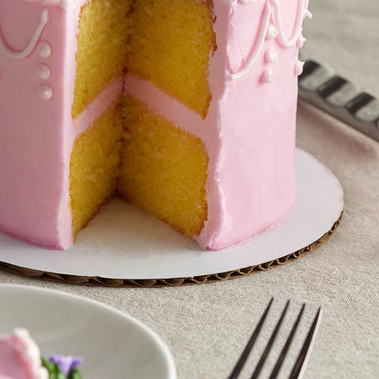 BL 6" WHITE GREASE RESIST CAKE CIRCLE