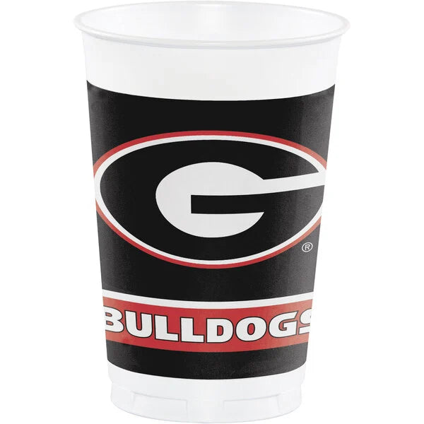 UGA PLASTIC TUMBLERS