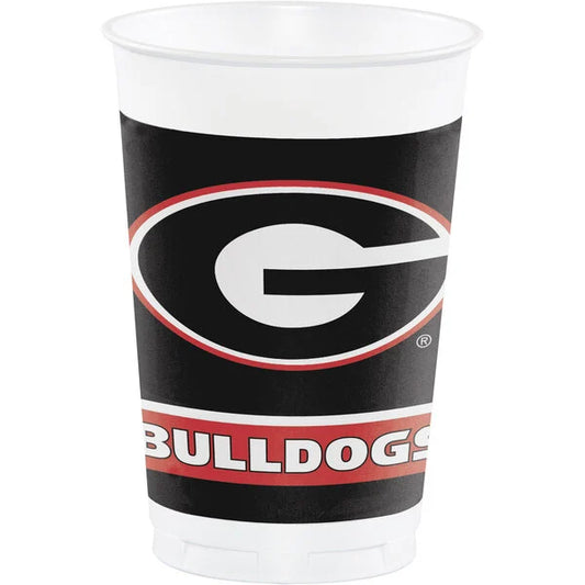UGA PLASTIC TUMBLERS