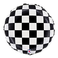 CHECKERBOARD/RACING 18" MYLAR