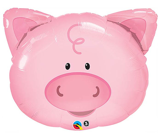 PLAYFUL PIG 30" SHAPED MYLAR