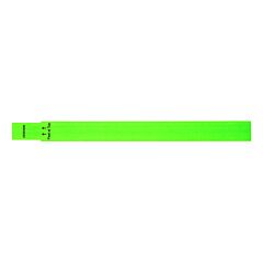 7/8 SECURE WRISTBAND LIME 100CT