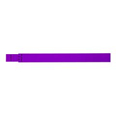 7/8 SECURE WRISTBAND PURPLE 500CT
