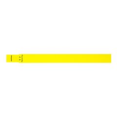 7/8 SECURE WRISTBAND YELLOW 100CT