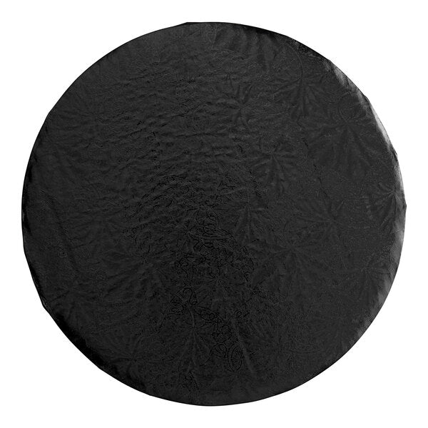 10" BLACK ROUND CAKE DRUM