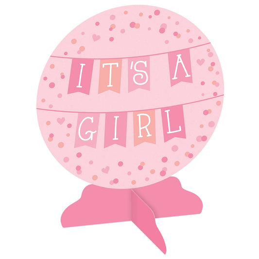 IT'S A GIRL CENTERPIECE