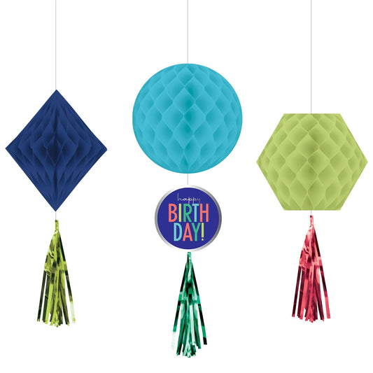 MODERN BDAY HC HANGING DECOR