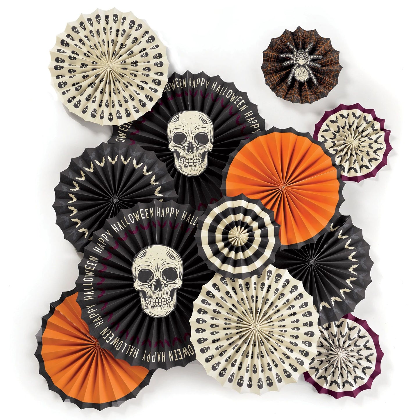 WICKED HAUNTINGS PAPER FAN DECOR KIT
