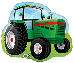 FARM TRACTOR SHAPE 34" MYLAR-PK
