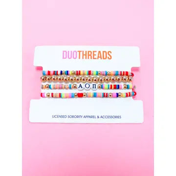 SORORITY BRACELET STACK