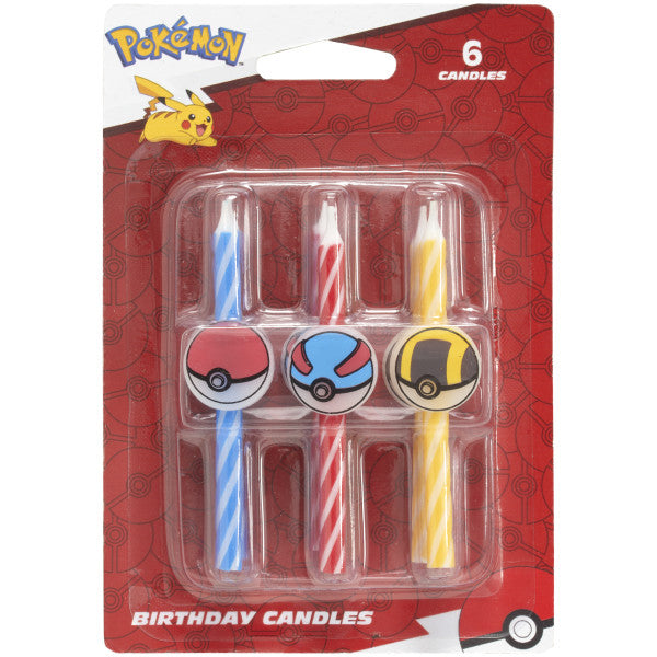POKEMON ICON CHARACTER CANDLES