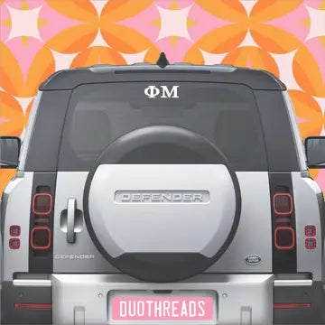 SORORITY CAR DECAL