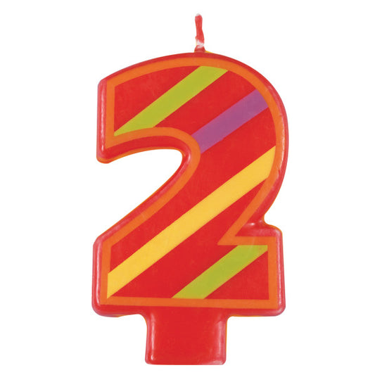 #2 DECORATIVE BIRTHDAY CANDLE