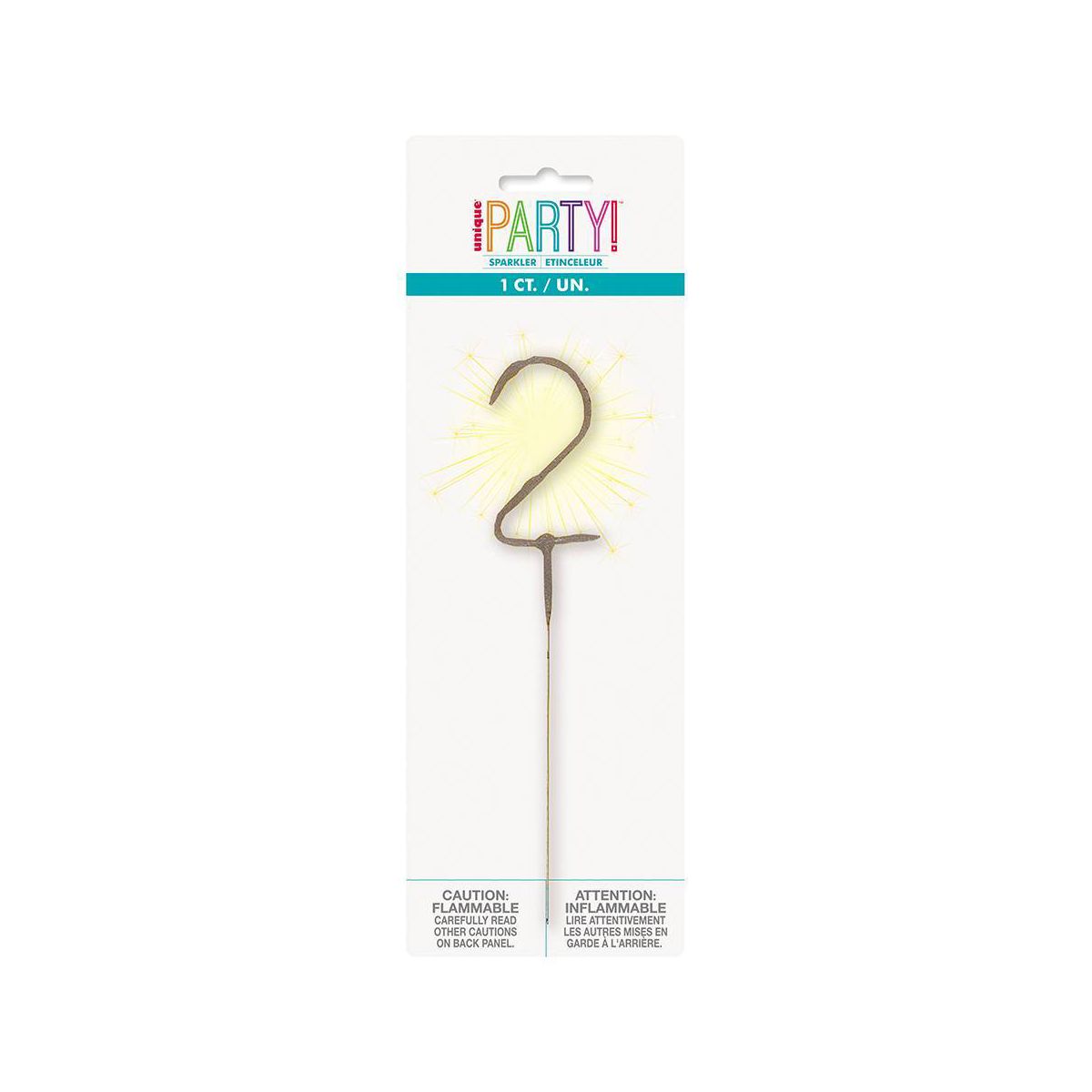 2 7" SPARKLER CANDLE