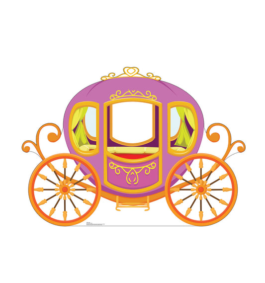 LIFESIZE PRINCESS CARRIAGE CB STANDUP