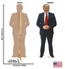 DONALD TRUMP W/ RED TIE CB STANDUP