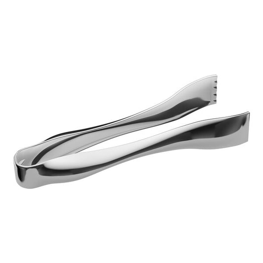 6" SILVER DISP PLASTIC TONGS 6CT