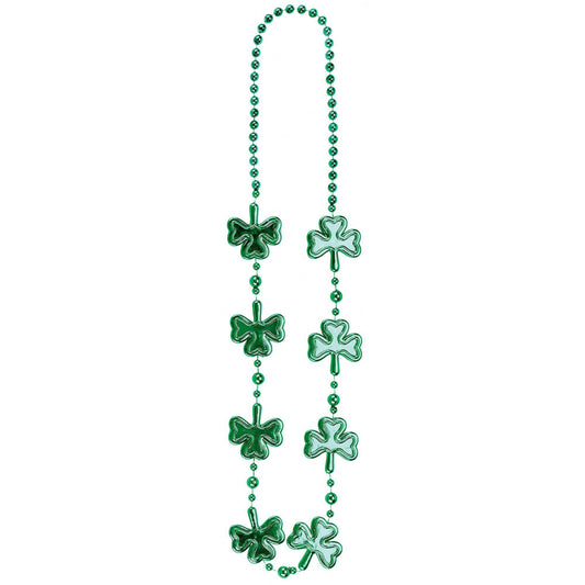 SHAMROCK BEAD NECKLACE